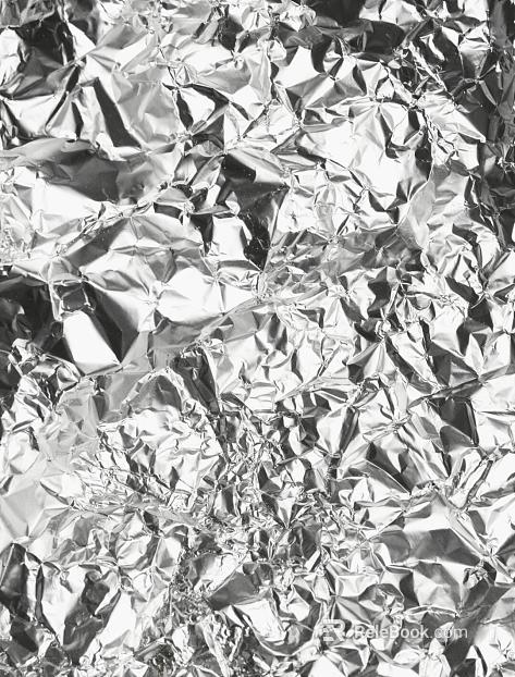 white aluminum foil paper texture