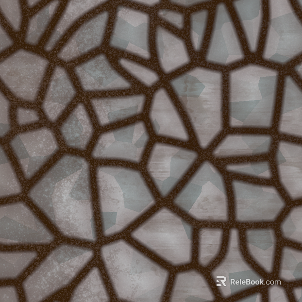 Gray blue mosaic wall decoration texture