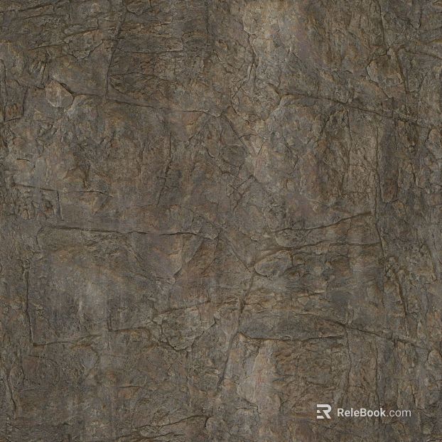 Taupe rock wall background texture