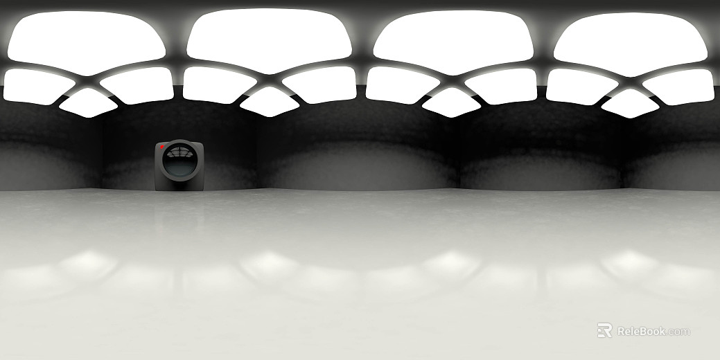 Indoor Pavilion Day HDR texture