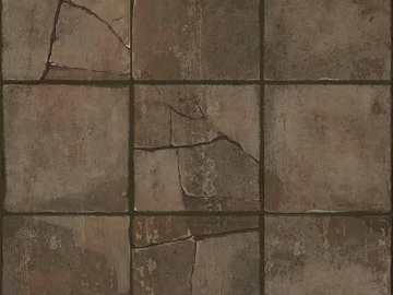 Retro dark gray antique brick kitchen and bathroom floor texture (ID:ffaeh723886)