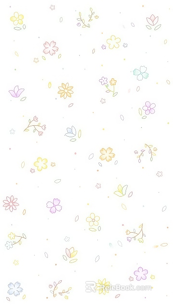 Children's Wallpaper Stickers texture