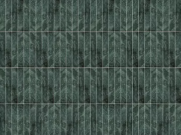 Long strip large flower green marble mosaic tile wall tile texture (ID:ffaeh172404)