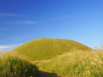 Modern Outdoor Landscape Blue Sky White Clouds Grassland Exterior texture (ID:ffaeh999474)