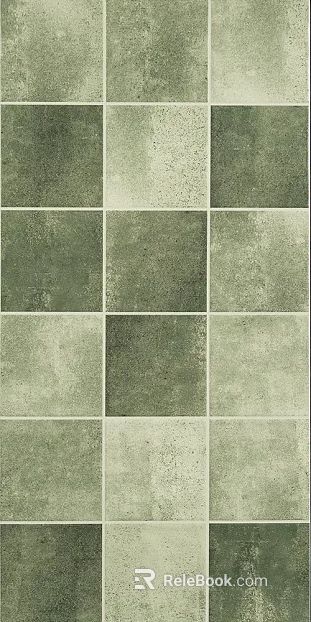 green antique brick texture