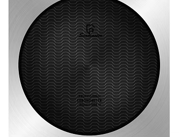 Round carpet 3d model