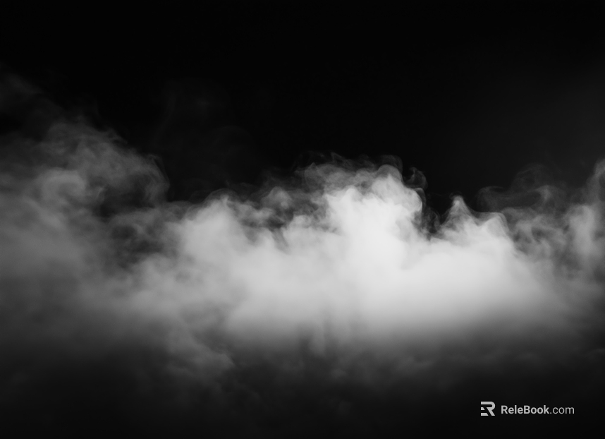 Modern fog smoke steam dense smoke clouds natural special effects texture