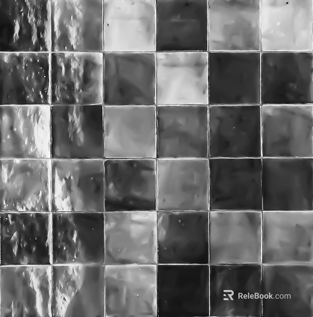 Metal brick texture