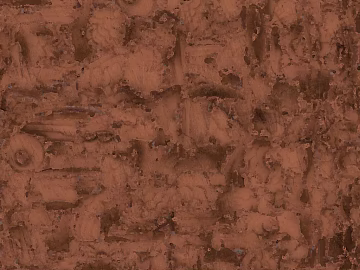 Red-brown cork textured wall decoration (ID:ffaeh908164)