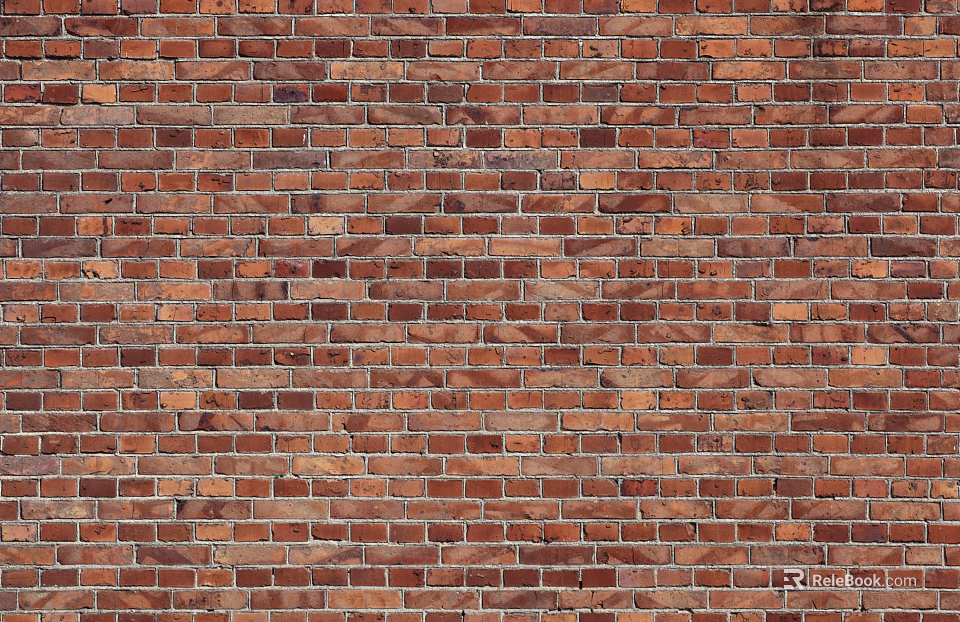 Brick wall Post-war wind red brick cement wall texture