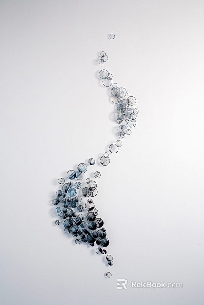 three-dimensional physical painting texture