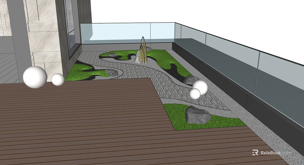 Modern Ash Wood Color Wood Floor Terrace Ground texture