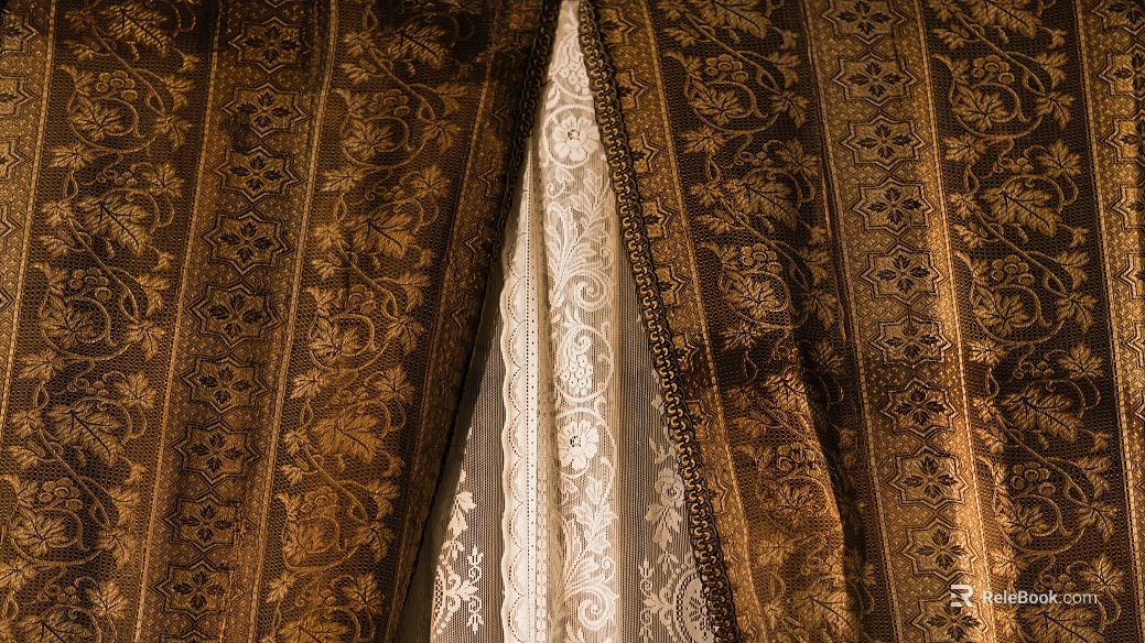 Curtains texture