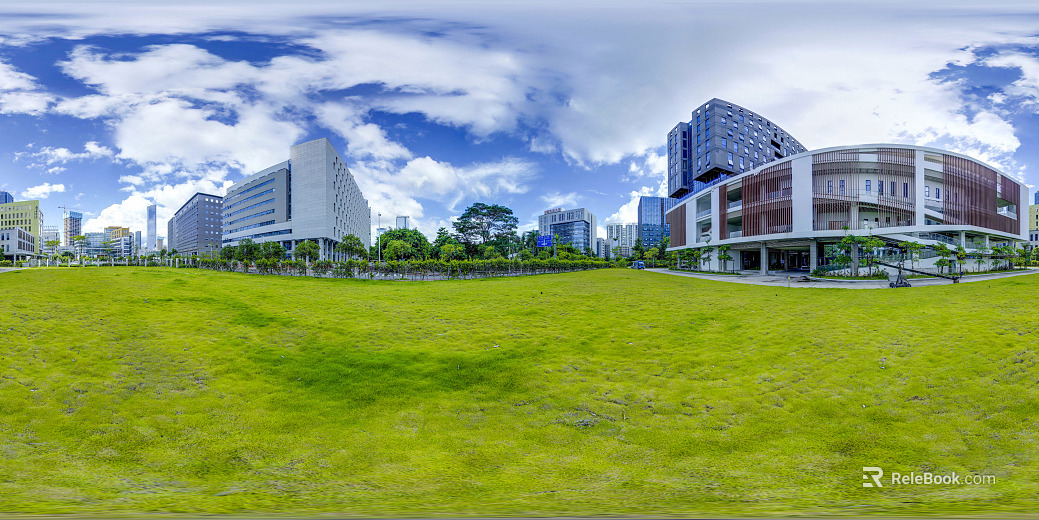 HDR City Community Panorama texture