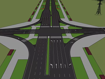 Black Asphalt Highway Traffic Intersection texture (ID:ffaeh454364)