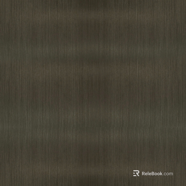 Dark brown brushed metal wall finish texture