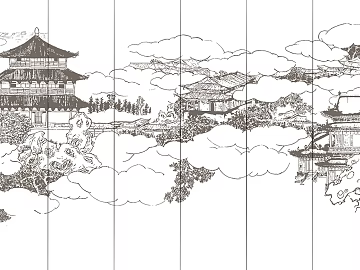 landscape painting texture (ID:ffaeg22597)