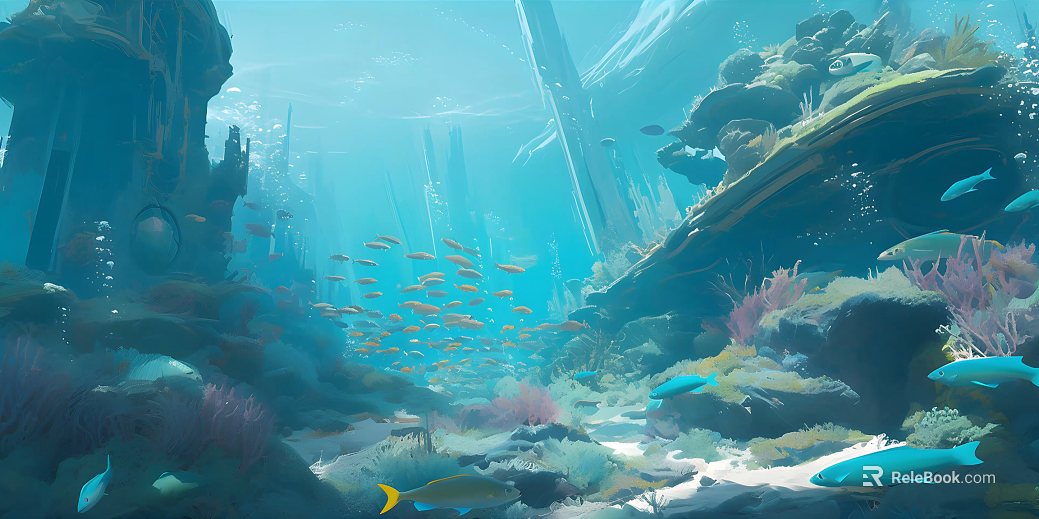 Fish tank texture