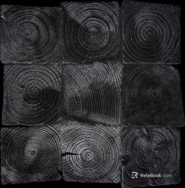 Black and White Bump texture