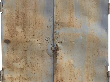 Rusty door texture (ID:ffach875288)