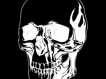 Tattoo black and white mask pattern texture pattern graphics (ID:ffach902884)
