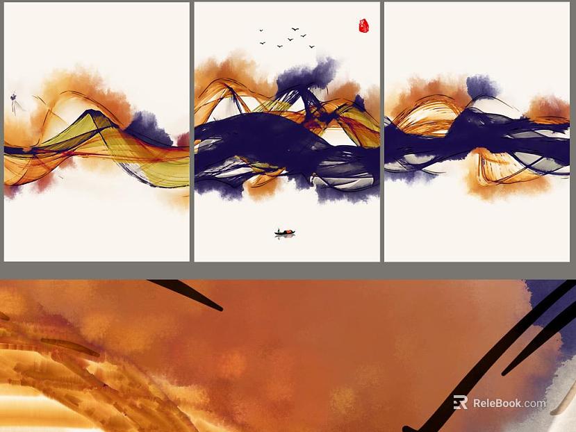 abstract painting texture