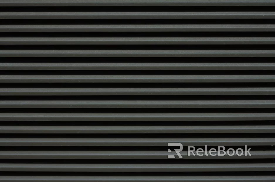 Rolling shutter door texture