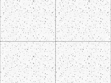 White terrazzo floor tile tile 3d model