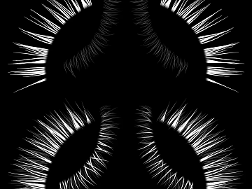Eyelashes texture (ID:ffacg06597)