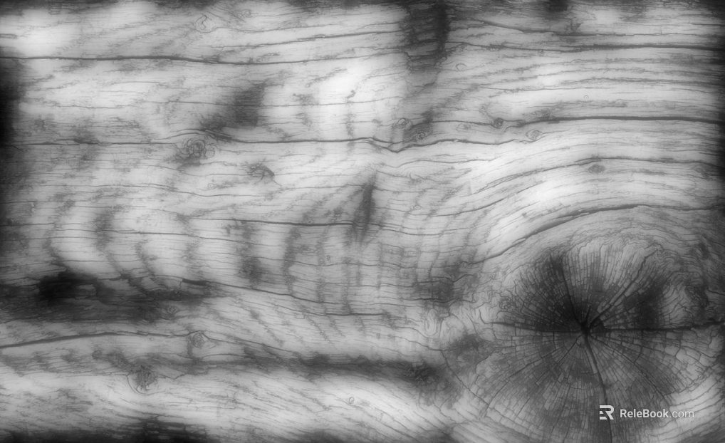 Black and White Bump texture