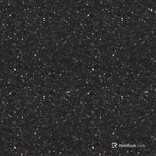 granite fuding black fire surface quartz brick texture