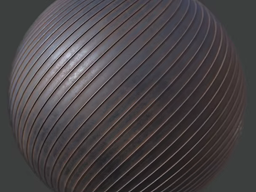 Color steel tile PBR texture (ID:ffach562181)