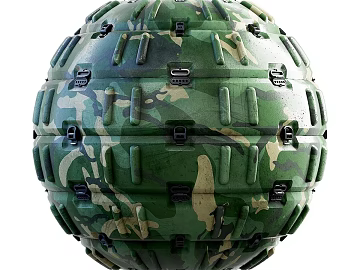 Camouflage armor PBR texture (ID:ffadg00082)