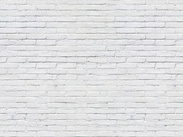 Brick wall white strip brick finish white seam 3d model