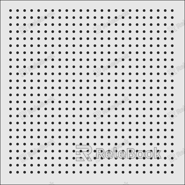 Perforated plate texture