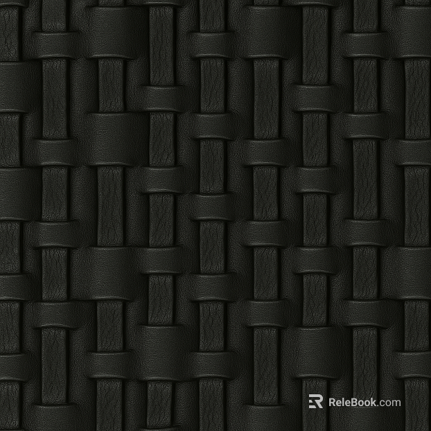 Dark Woven Leather texture