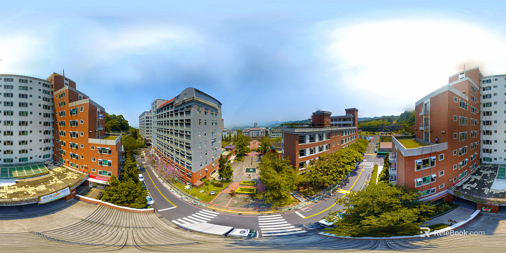 HDR City Panorama texture