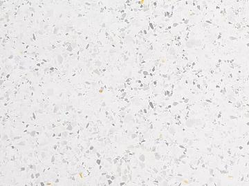 terrazzo small grain pure white quartz stone 3d model
