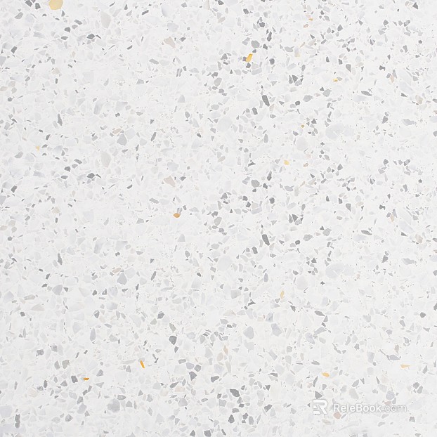 terrazzo small grain pure white quartz stone texture