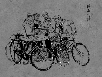 black and white painting texture (ID:ffhae176)