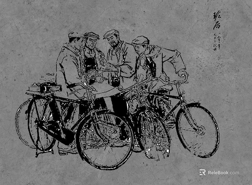 black and white painting texture