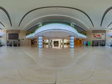 Indoor office hall daytime HDR texture (ID:ffach953746)