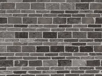Dark gray retro brick wall exterior wall finish texture (ID:ffaeh885134)