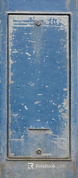 Metal door texture