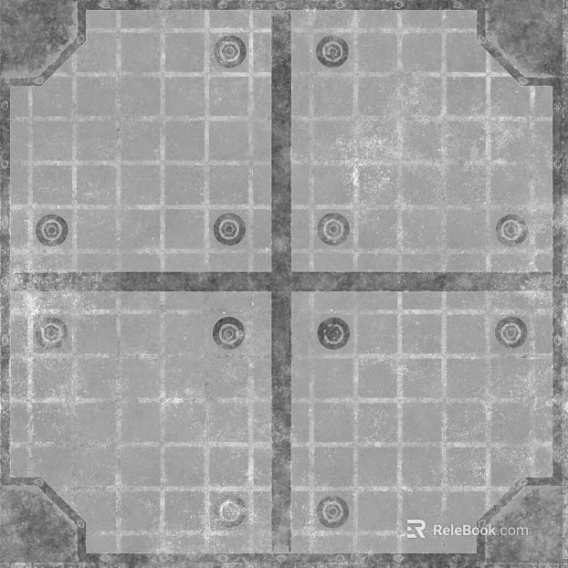 Black and white relief texture
