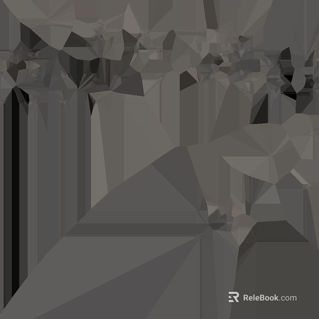 Gray geometric art glass background wall texture