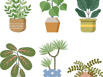 Plant Painting Cartoon Painting texture (ID:ffach633675)