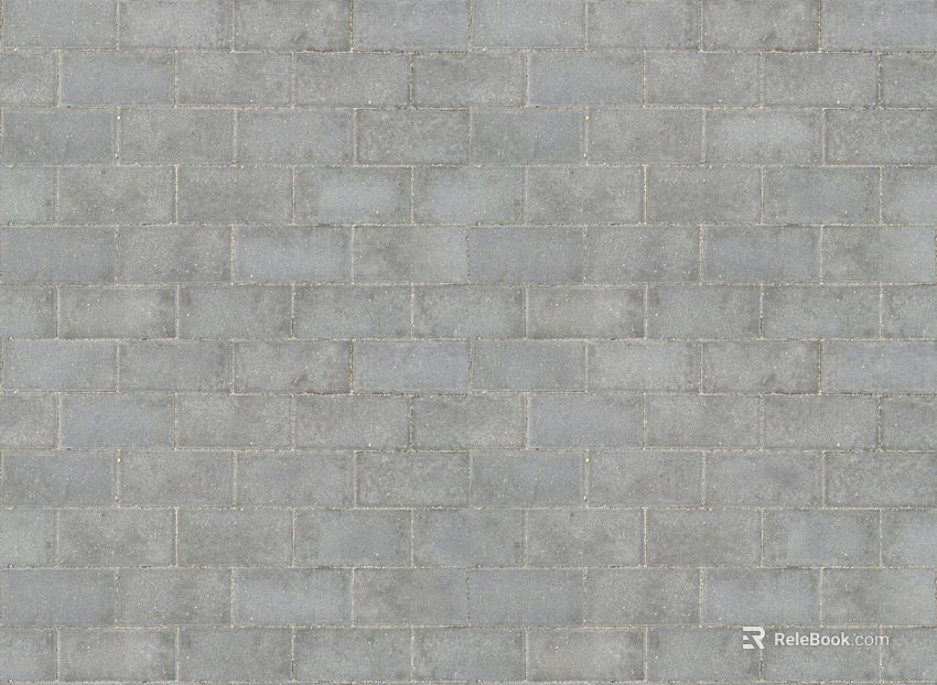 Brick pavement texture