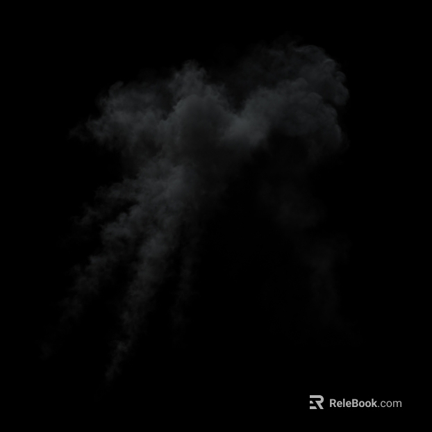 Dark gray smoke special effects footage texture