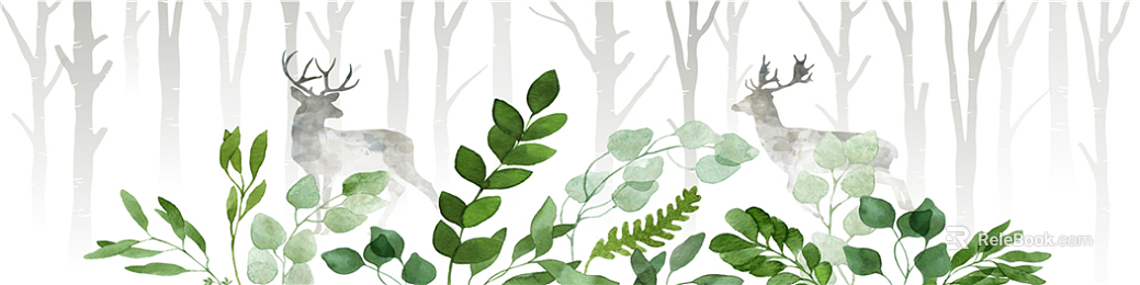 animal and plant pattern texture